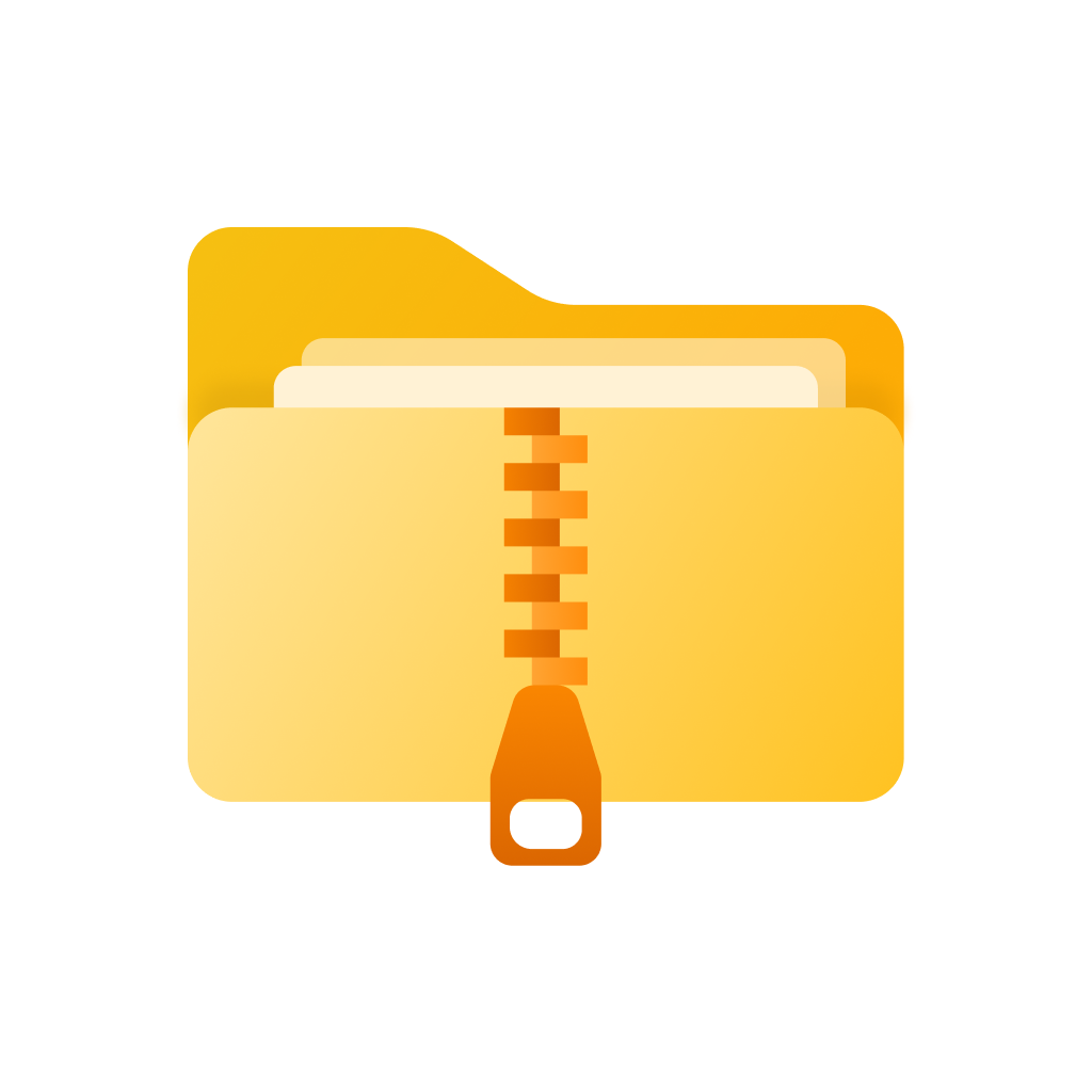 Unzip app icon